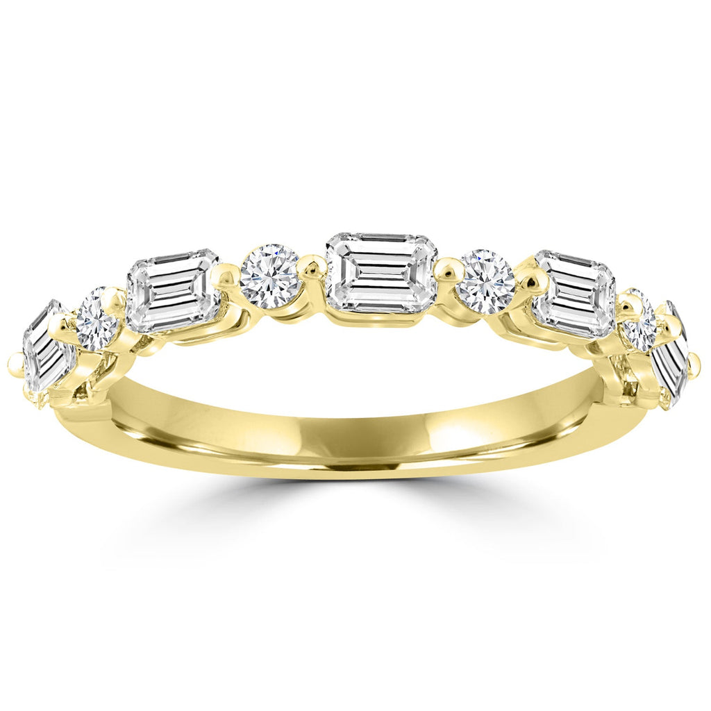 1.00ct Lab Grown Diamond Ring in 18K Yellow Gold