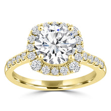 Load image into Gallery viewer, 2.75ct Lab Grown Diamond Ring in 18K Yellow Gold