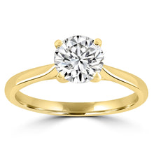 Load image into Gallery viewer, 1.50ct Lab Grown Diamond Ring in 18K Yellow Gold