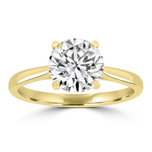 Load image into Gallery viewer, 2.00ct Lab Grown Diamond Ring in 18K Yellow Gold