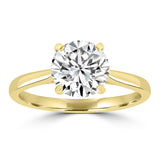 2.00ct Lab Grown Diamond Ring in 18K Yellow Gold