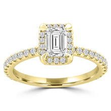 Load image into Gallery viewer, 1.42ct Lab Grown Diamond Ring in 18K Yellow Gold