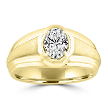 Load image into Gallery viewer, 1.00ct Lab Grown Diamond Ring in 18K Yellow Gold