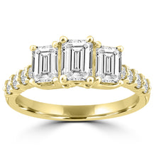 Load image into Gallery viewer, 2.00ct Lab Grown Diamond Ring in 18K Yellow Gold