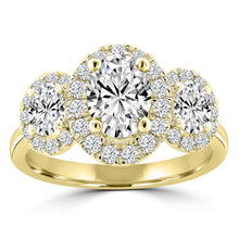 Load image into Gallery viewer, 2.00ct Lab Grown Diamond Ring in 18K Yellow Gold