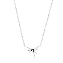 Load image into Gallery viewer, Ania Haie Silver Sparkle Spike Pendant Necklace