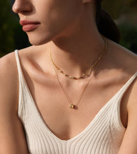 Load image into Gallery viewer, Ania Haie Gold Geometric Sparkle Pendant Necklace