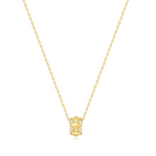 Load image into Gallery viewer, Ania Haie Gold Geometric Sparkle Pendant Necklace