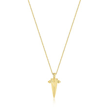 Load image into Gallery viewer, Ania Haie Gold Geometric Point Pendant Necklace