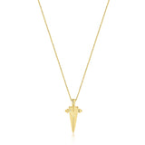 Ania Haie Gold Geometric Point Pendant Necklace