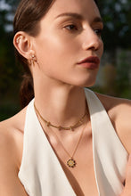 Load image into Gallery viewer, Ania Haie Gold Curb Chain Sparkle Point Necklace