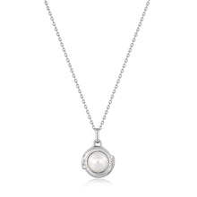 Load image into Gallery viewer, Ania Haie Silver Pearl Sphere Pendant Necklace