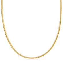 Load image into Gallery viewer, Ania Haie Gold Flat Snake Chain Necklace