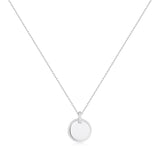 Ania Haie Silver Disc Pendant Necklace