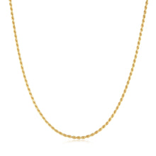 Load image into Gallery viewer, Ania Haie Gold Rope Twist Chain Necklace