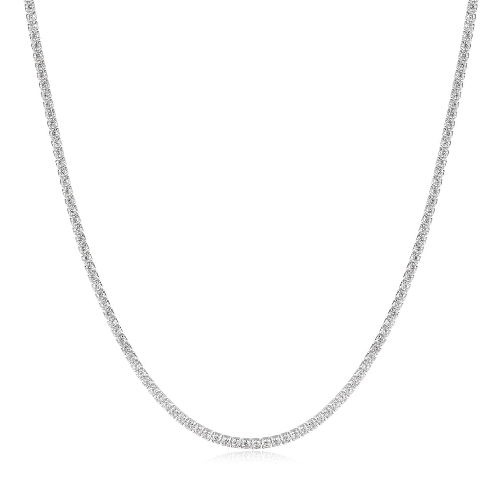 Ania Haie Silver Pave Necklace