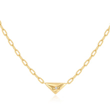 Load image into Gallery viewer, Ania Haie Gold Triangle Necklace