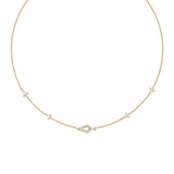 Ania Haie Gold Geometric Satellite Necklace