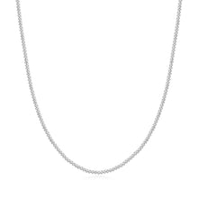 Load image into Gallery viewer, Silver Shiny Curb Necklace