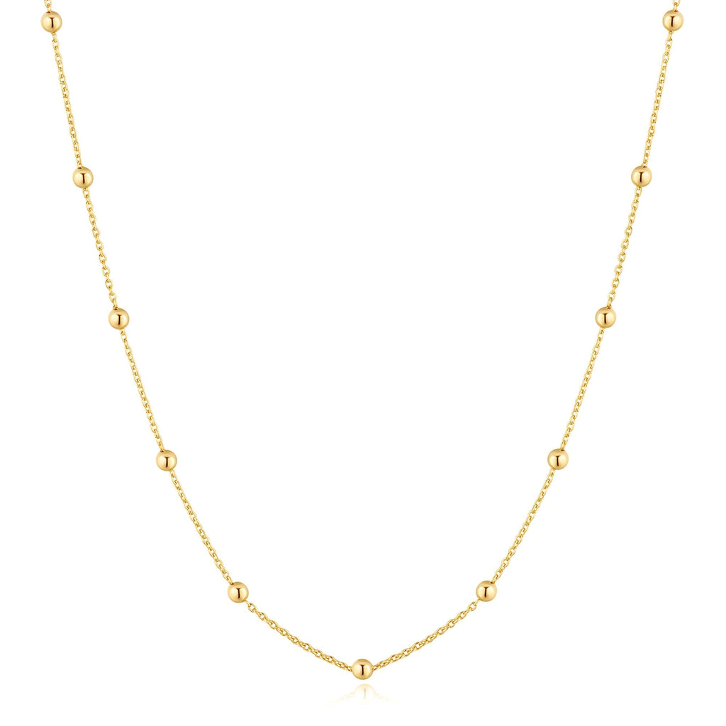 Ania Haie Gold Beaded Chain Necklace