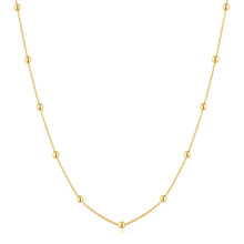 Load image into Gallery viewer, Ania Haie Gold Beaded Chain Necklace