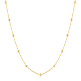 Ania Haie Gold Bobble Long Chain Necklace