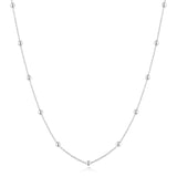 Ania Haie Silver Bobble Long Chain Necklace