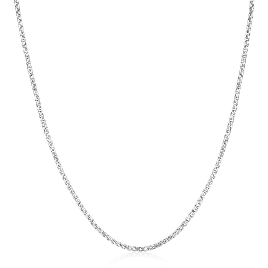 Ania Haie Silver Box Link Chain Necklace