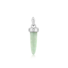 Load image into Gallery viewer, Ania Haie Silver Amazonite Drop Charm Pendant