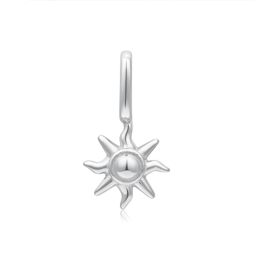 Silver Sunshine Charm Pendant