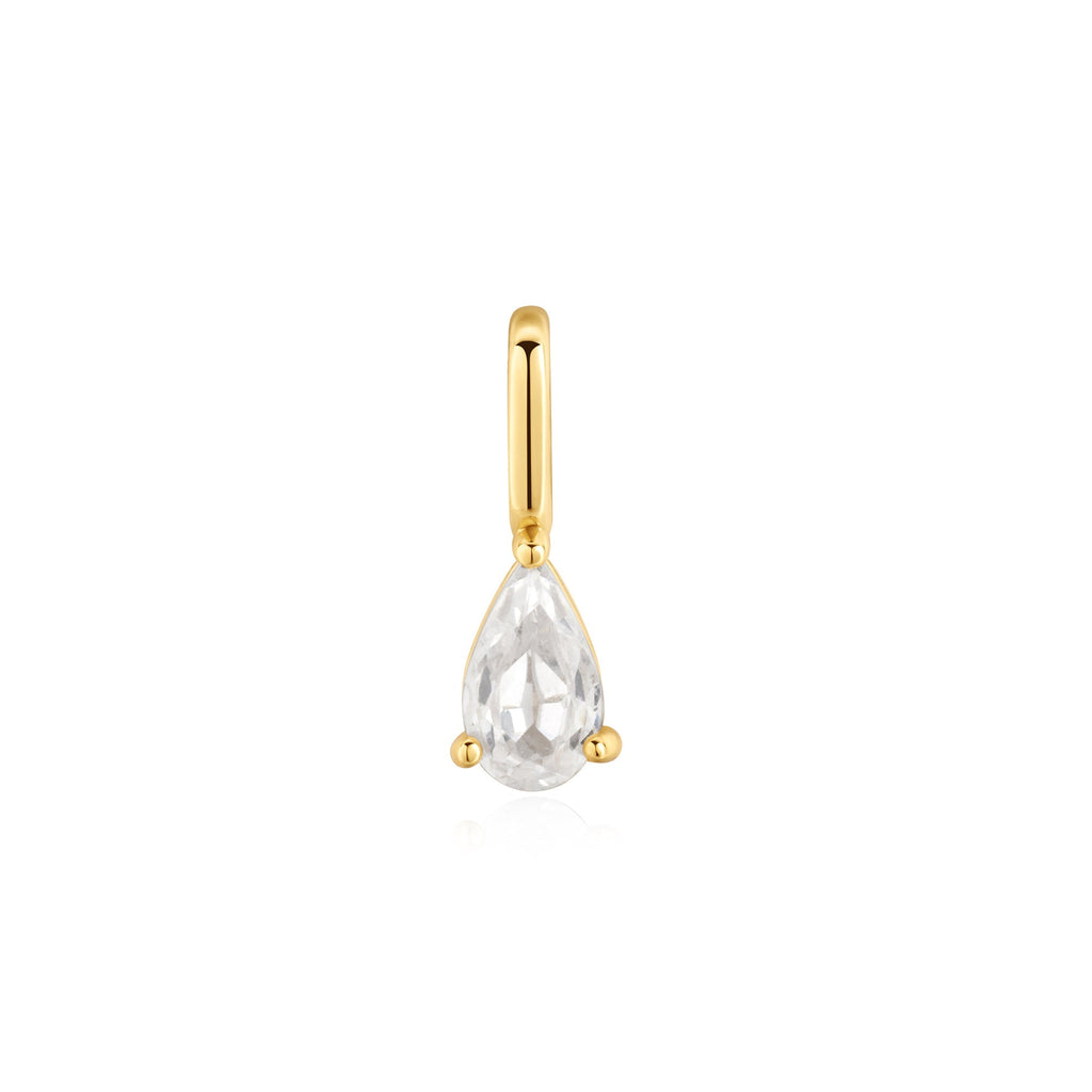 Ania Haie Gold Tear Drop Charm