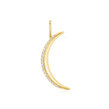 Ania Haie Gold Moon Pave Charm