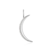 Load image into Gallery viewer, Ania Haie Silver Moon Pave Charm