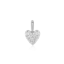 Load image into Gallery viewer, Ania Haie Silver Heart Pave Charm