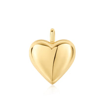 Load image into Gallery viewer, Ania Haie Gold Dome Heart Charm