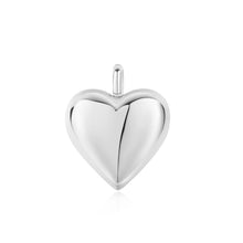 Load image into Gallery viewer, Ania Haie Silver Dome Heart Charm