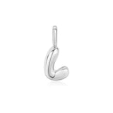 Ania Haie Silver L Letter Charm