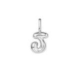 Ania Haie Silver J Letter Charm