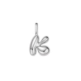 Ania Haie Silver K Letter Charm