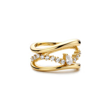 Load image into Gallery viewer, Ania Haie Gold Sparkle Ring