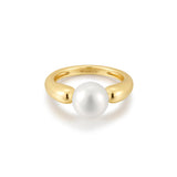 Ania Haie Gold Freshwater Sphere Pearl Ring