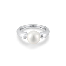 Load image into Gallery viewer, Ania Haie Silver Freshwater Sphere Pearl Ring