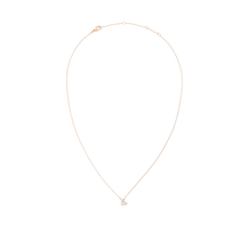 Load image into Gallery viewer, Zodiac Crystal Necklace Rose Gold