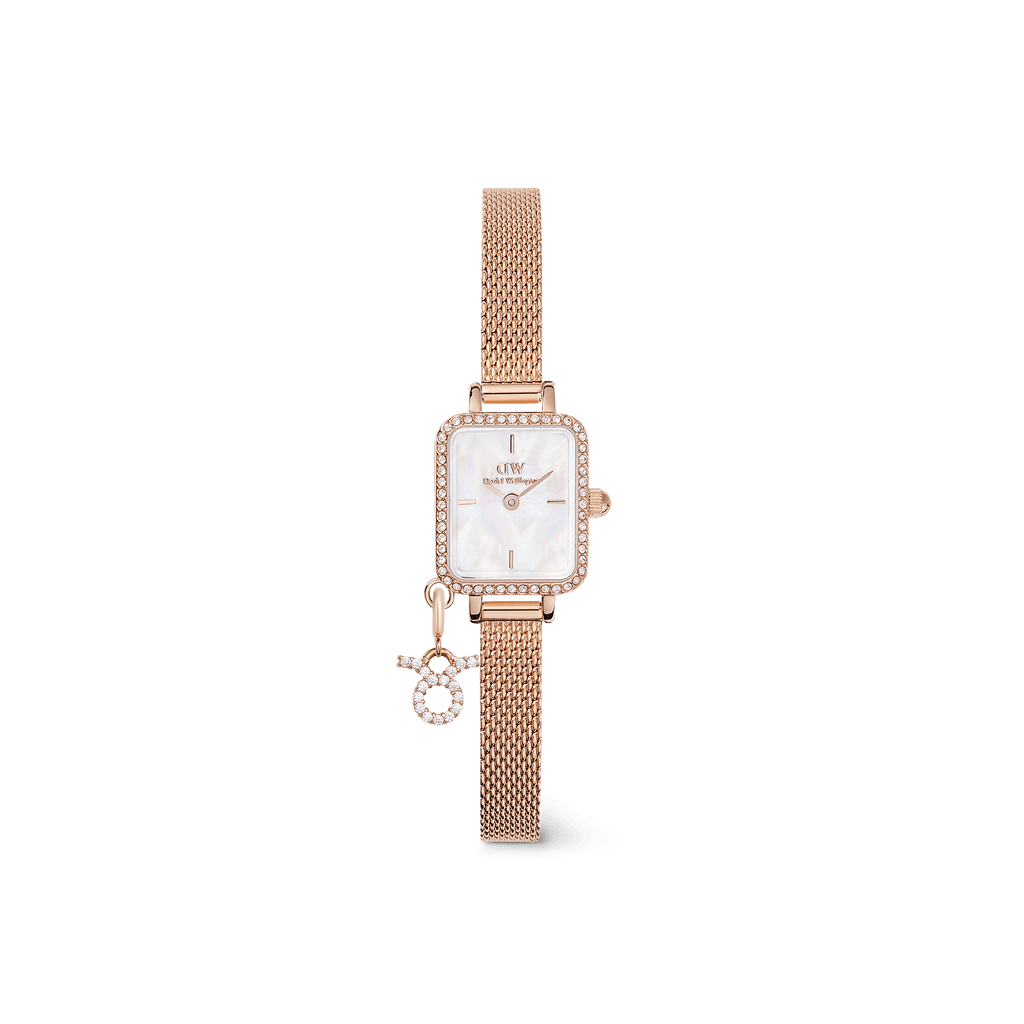 Quadro Mini Crystal Zodiac Melrose Watch