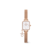 Load image into Gallery viewer, Quadro Mini Crystal Zodiac Melrose Watch