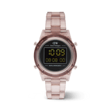 Daniel Wellington Retro Digital Dark Pink Watch