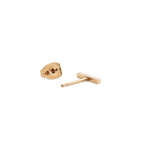 Load image into Gallery viewer, Crystal Bar Stud Gold
