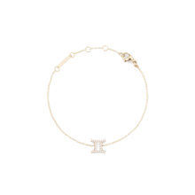 Load image into Gallery viewer, Daniel Wellington Crystal Zodiac Chain Bracelet Gold