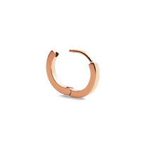 Load image into Gallery viewer, Hoop Earring Rose Gold