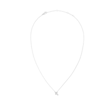 Load image into Gallery viewer, Zodiac Crystal Necklace Silver